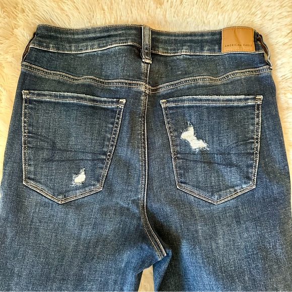 American Eagle Women’s Blue Jegging Jeans Size: 8 - Picture 7 of 7